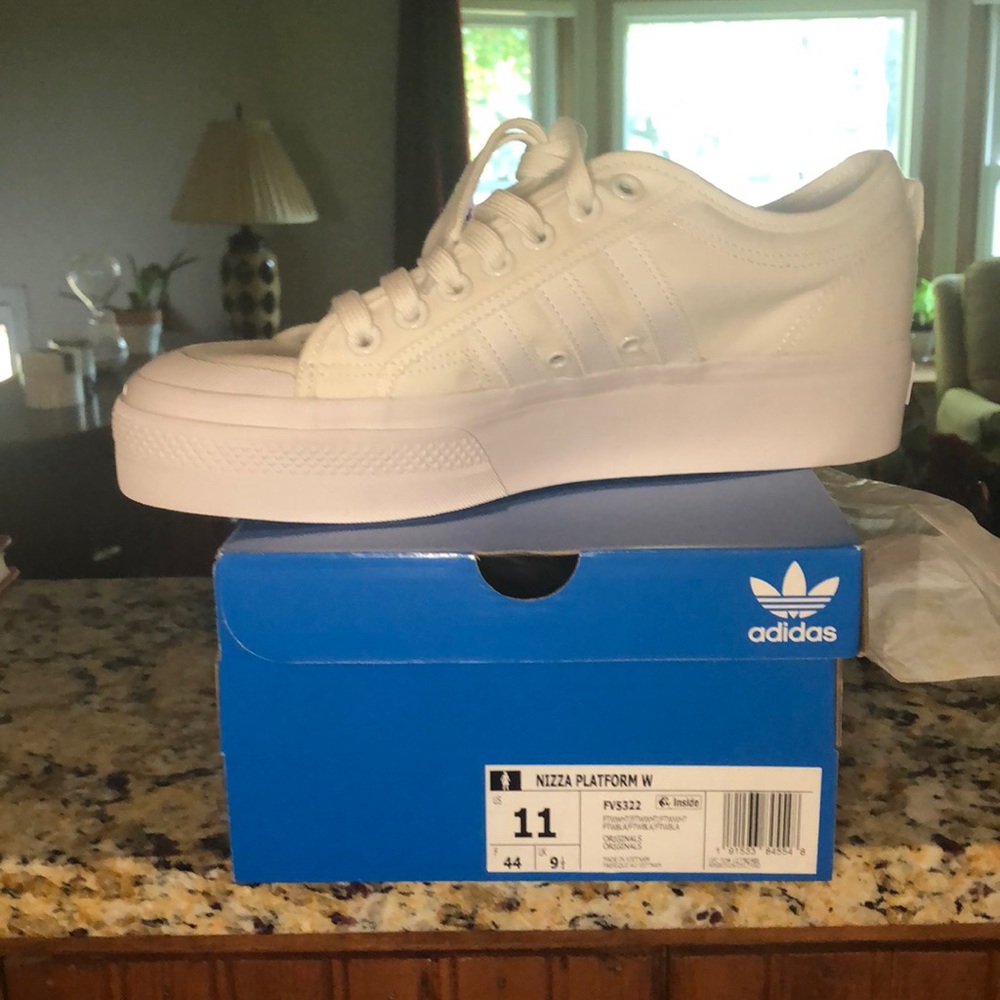 Addidas Nizza Canvas Platform Sneakers